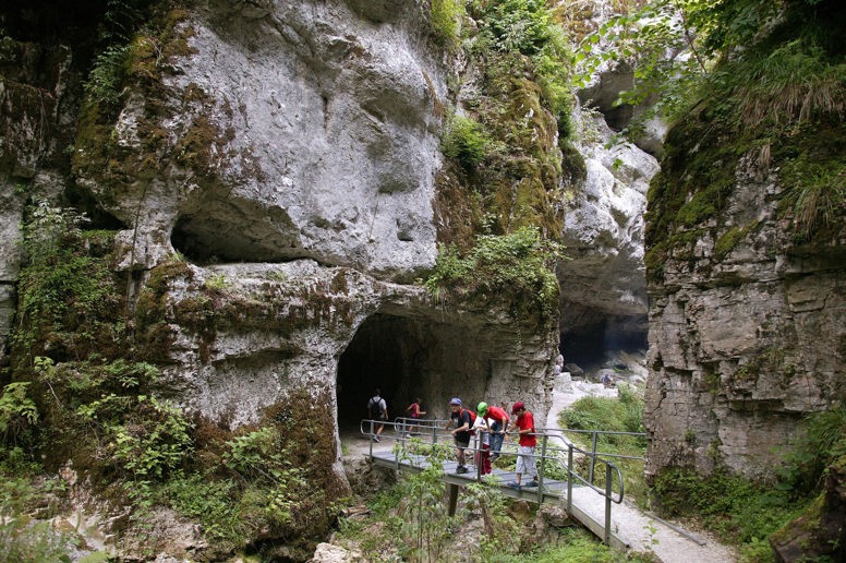 Tüfelsschlucht im Sommer