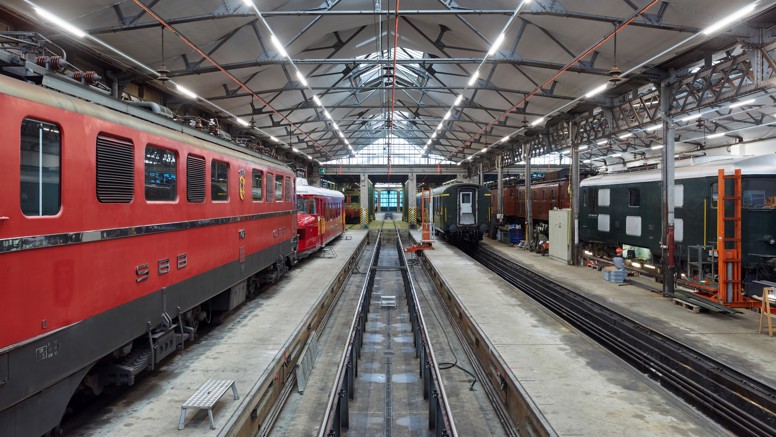 Das Depot Olten © SBB Historic