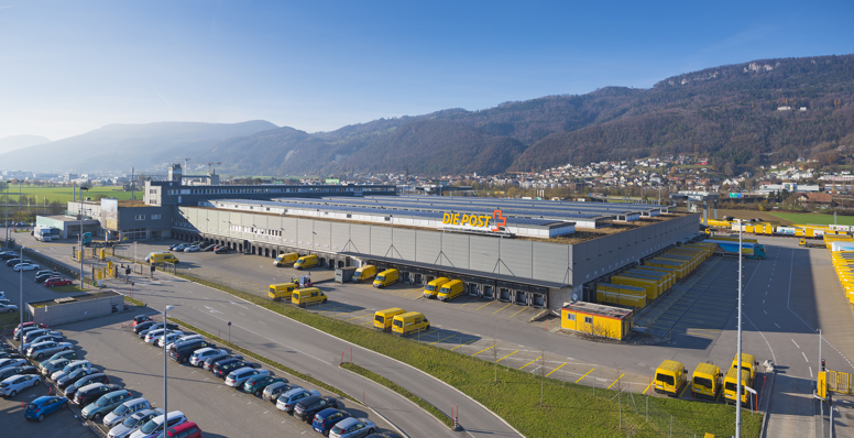Paketzentrum © Schweizerische Post AG