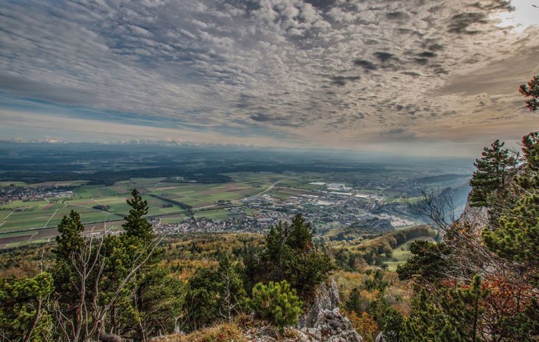 Blick Von Der Roggenflue Auf Oensingen Quelle Alt Regierungsrat Roland Fürst Aus Gunzgen Verkleinert